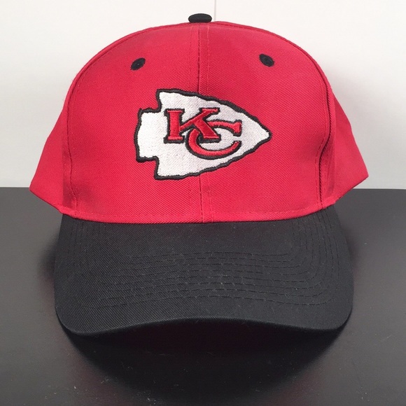 Vtg Kansas City Chiefs Snapback Hat 